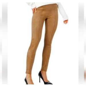 Spanx High Waist Faux Suede Leggings